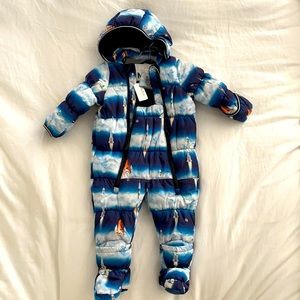 MOLO boys snowsuit. 12M